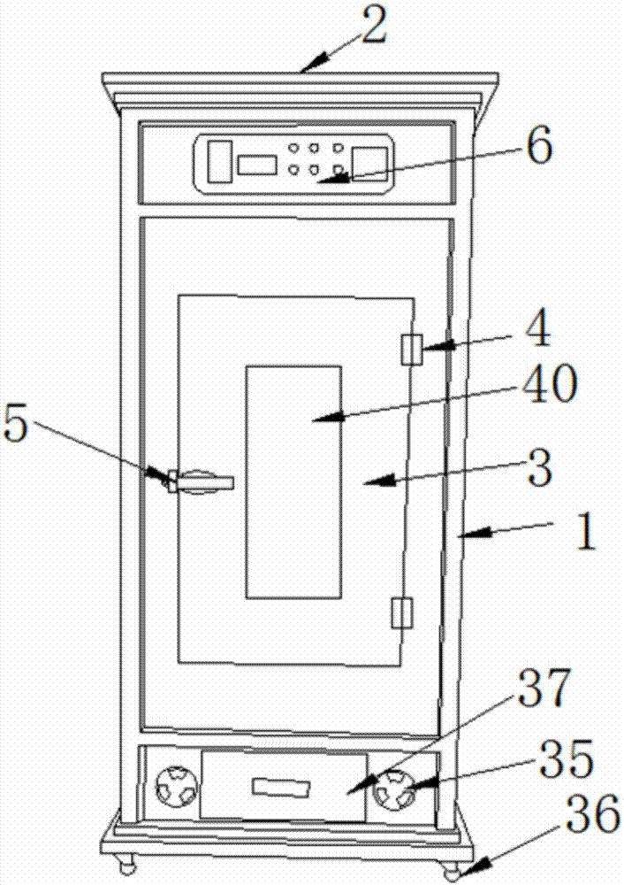 Novel full-automatic multifunctional electric oven