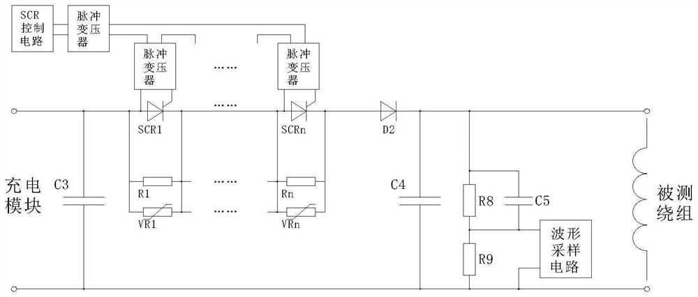 Enhanced new energy automobile motor turn-to-turn testing device