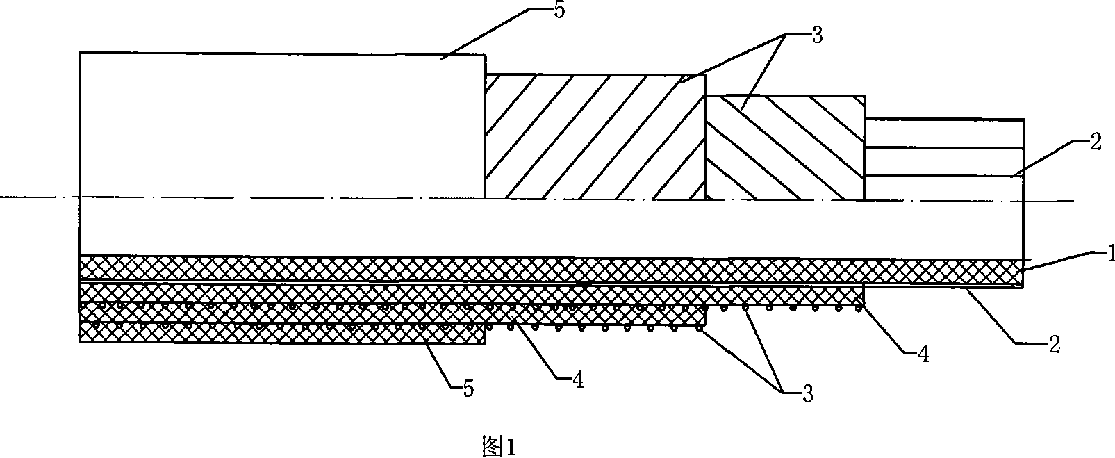 Flexible composite high pressure vertical tube