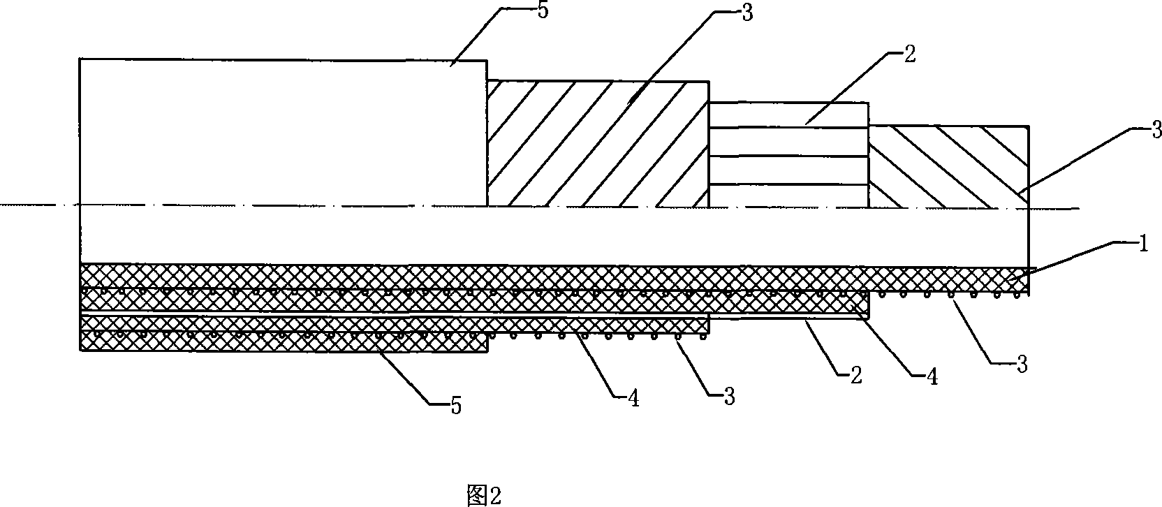 Flexible composite high pressure vertical tube