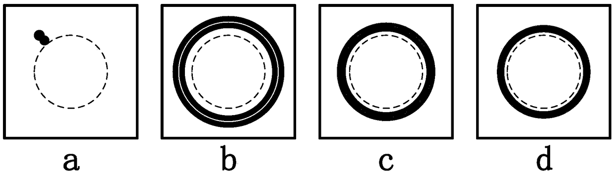 A rotating total internal reflection microscopy method and device with feedback