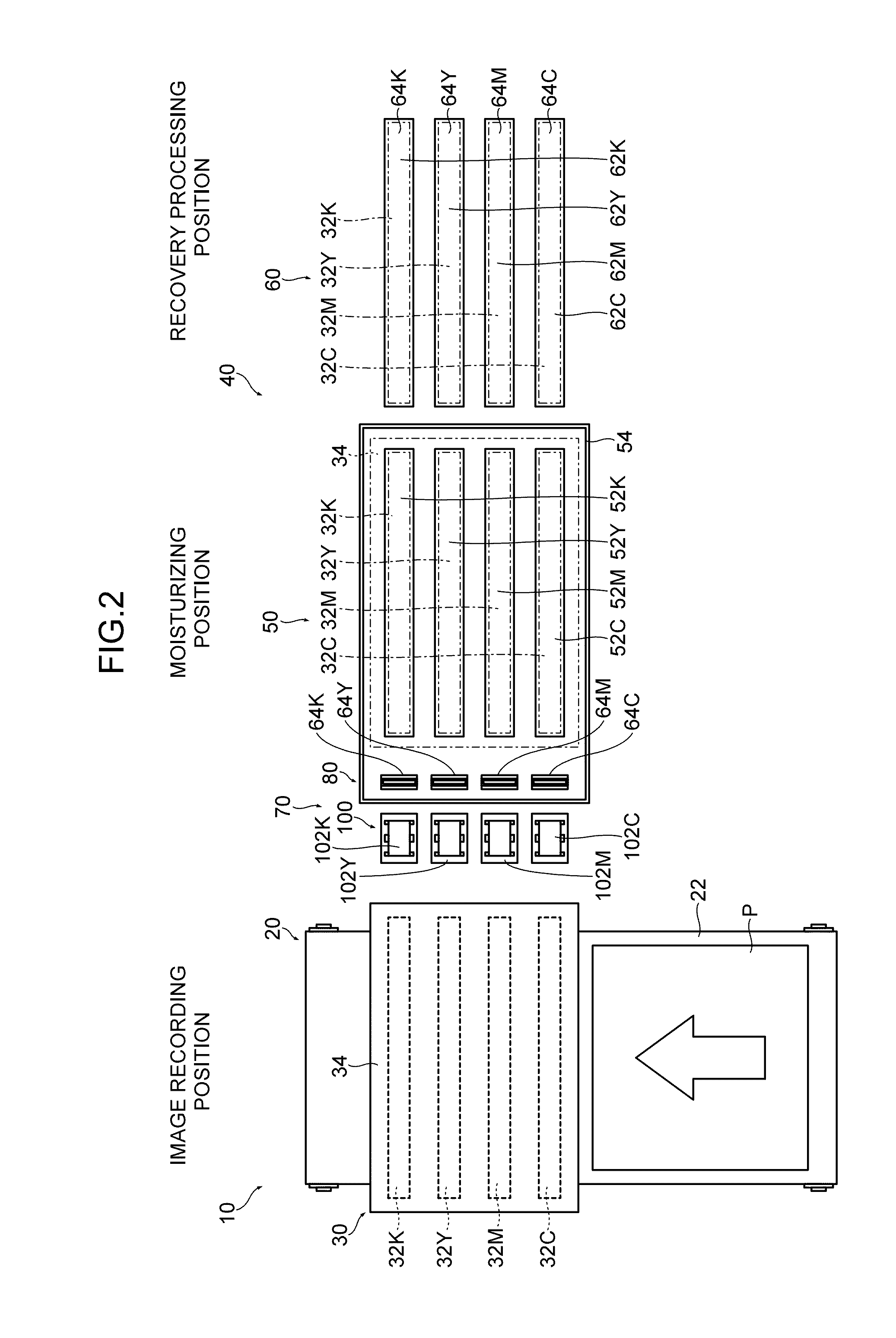 Inkjet recording device and method for maintaining same