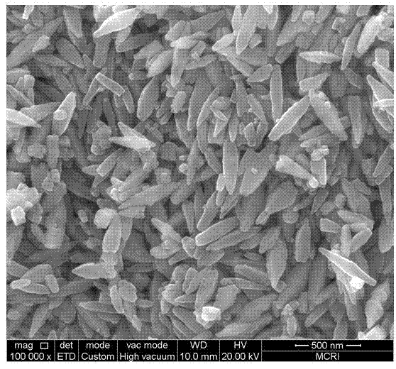 Preparation method of monoclinic phase ditetrahedron bismuth vanadate crystal