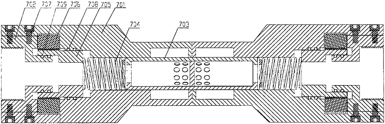 Industrial temperature control thermostat with adjustable pressure relief valve hydraulic bypasses