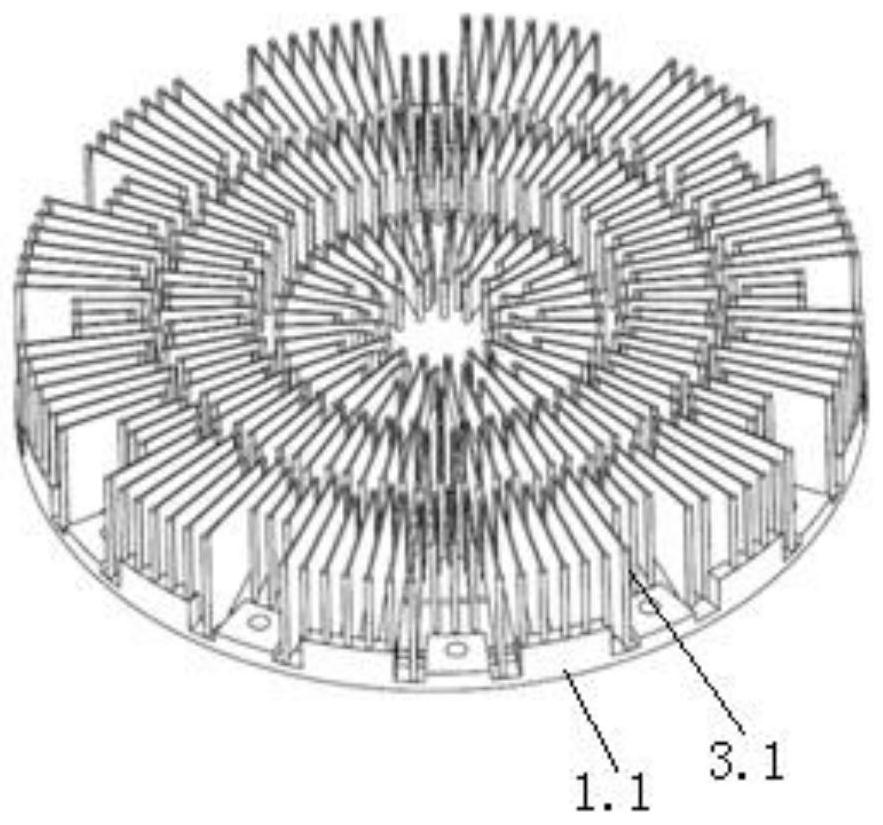 Heat dissipation silicone oil clutch