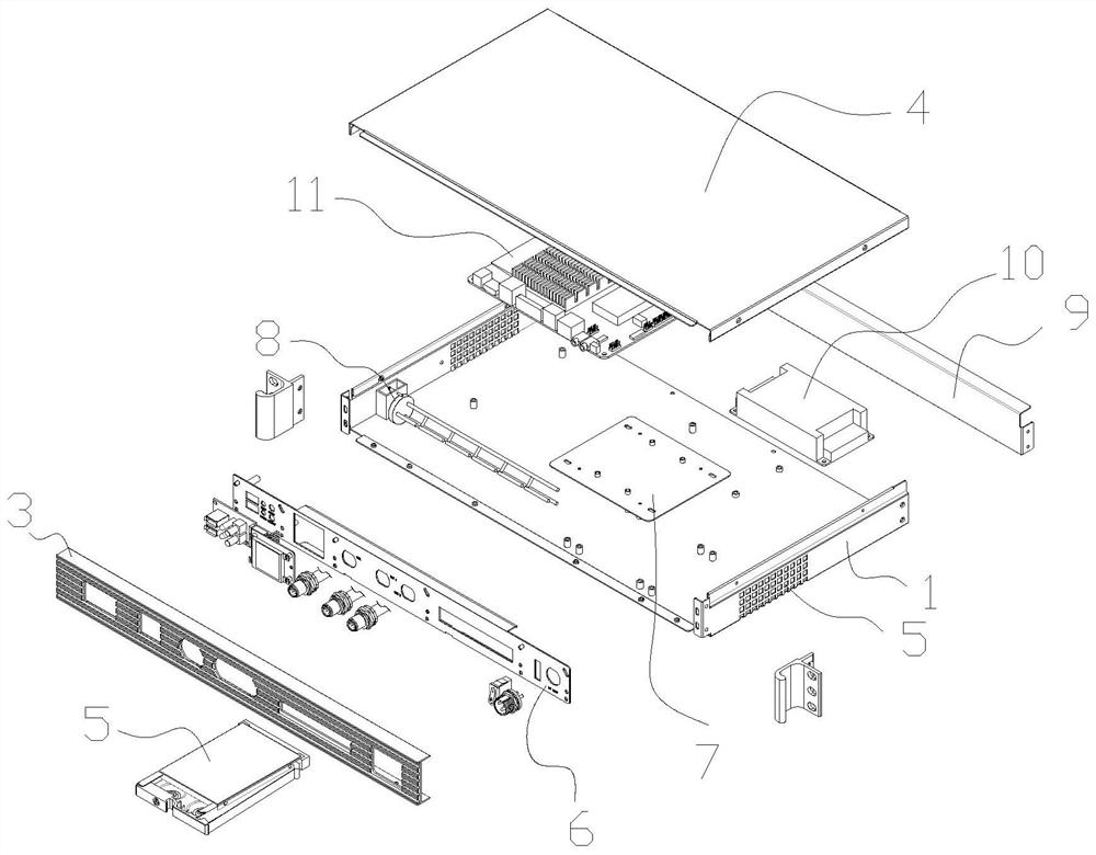 CBTC (Communication Based Train Control) vehicle-mounted information storage device