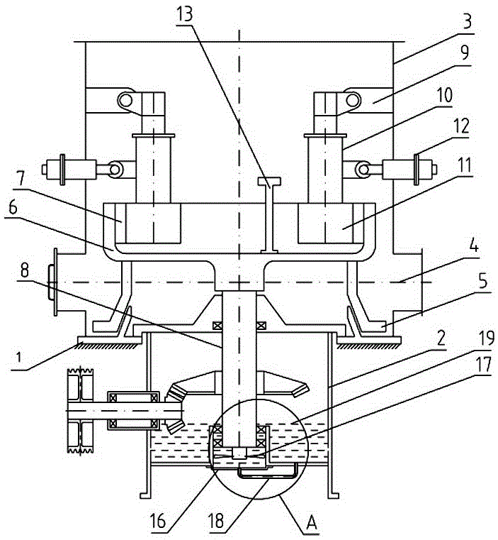 Rotary-ring mill
