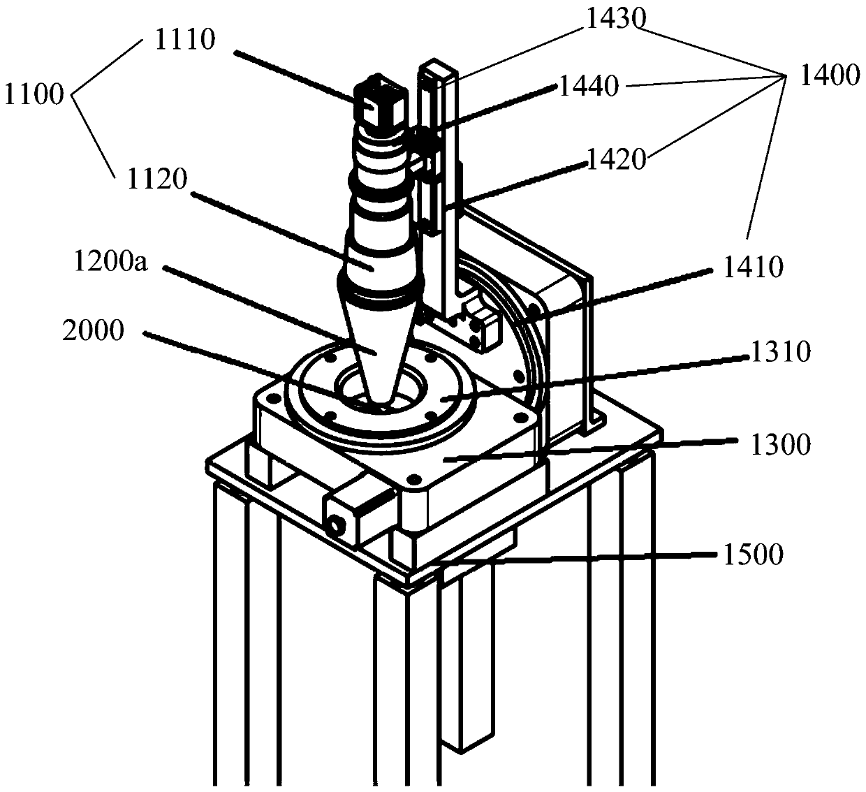 Field curvature detection method, device and equipment of vr optical module