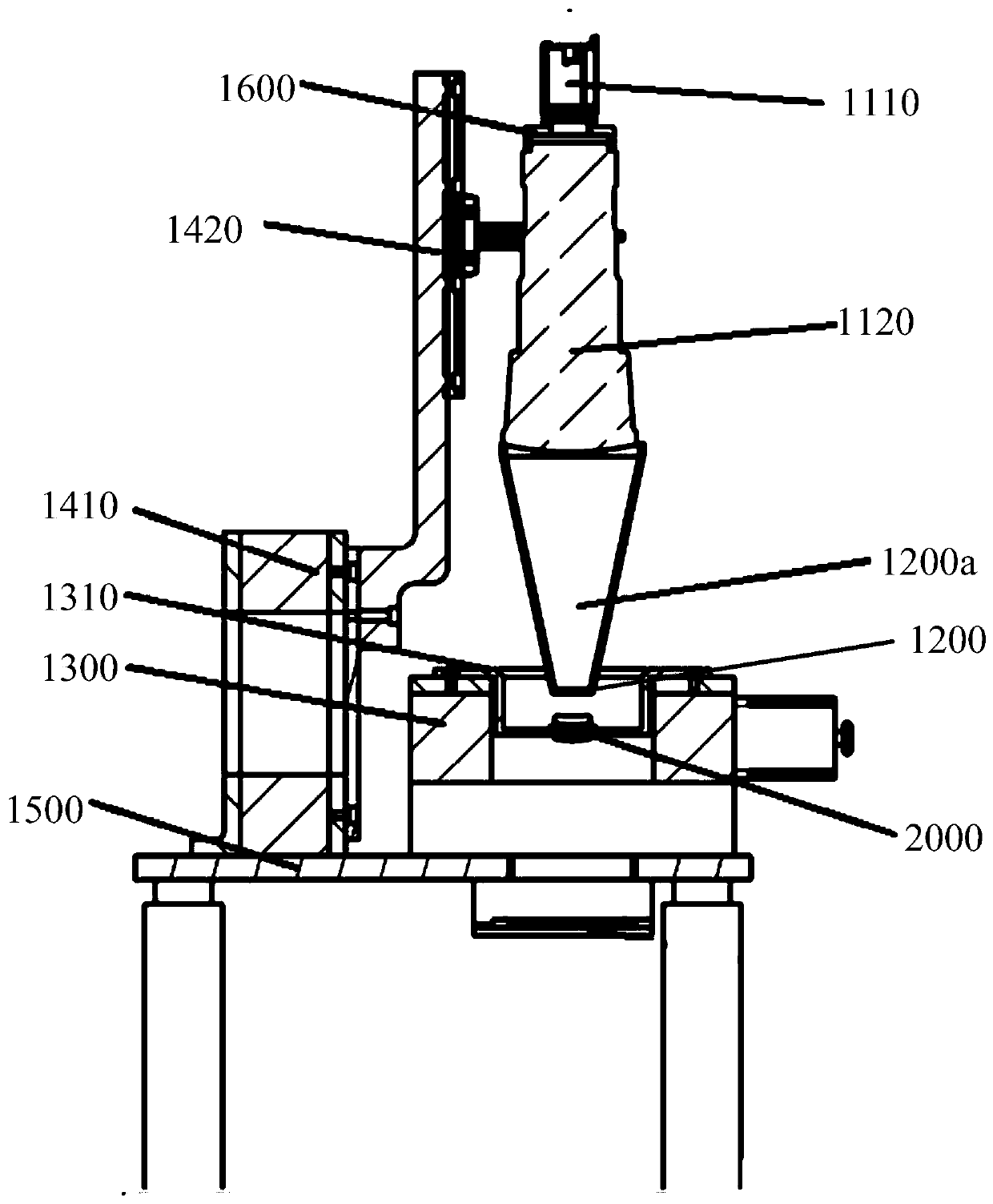 Field curvature detection method, device and equipment of vr optical module