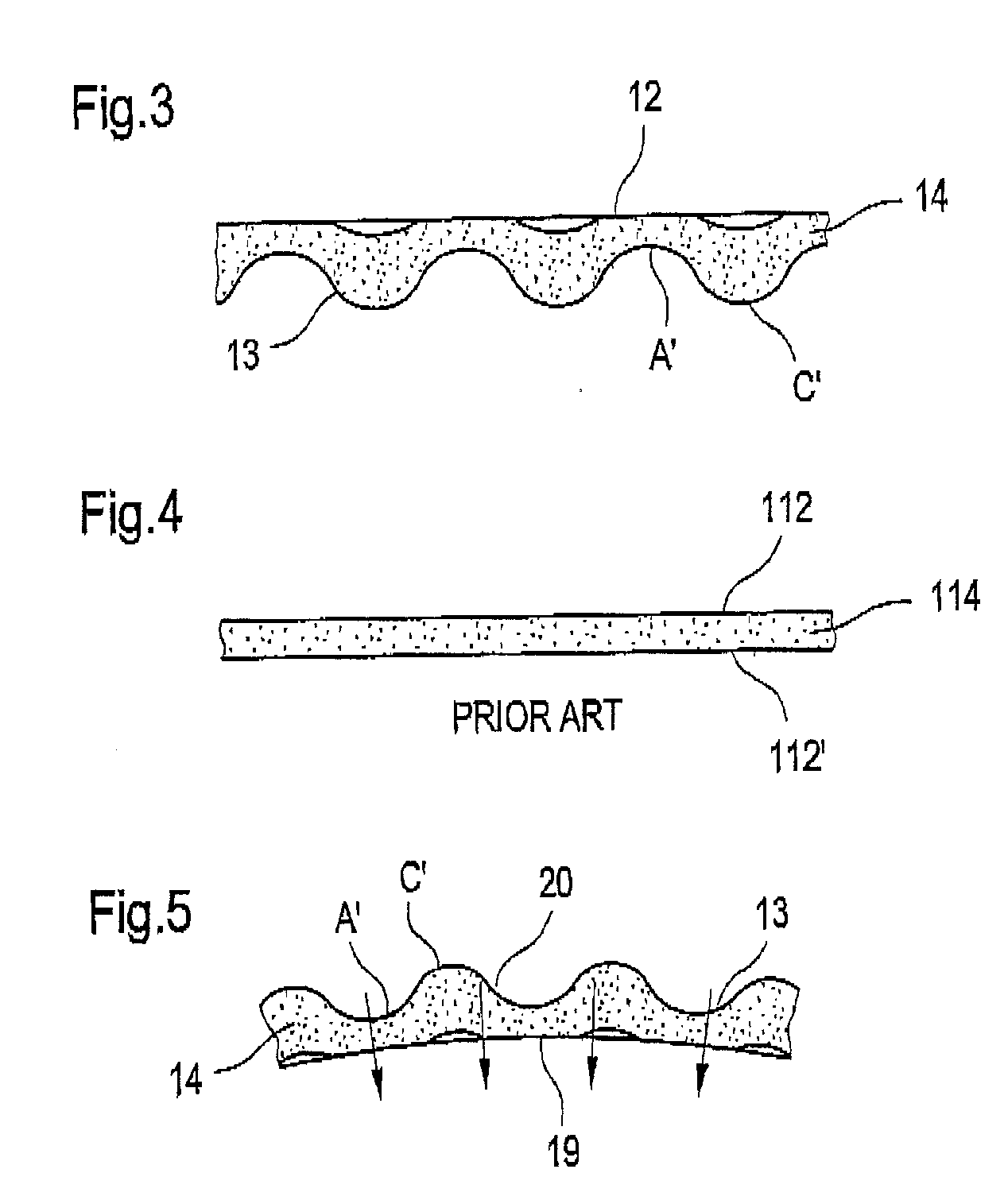Method for the production of tissue paper