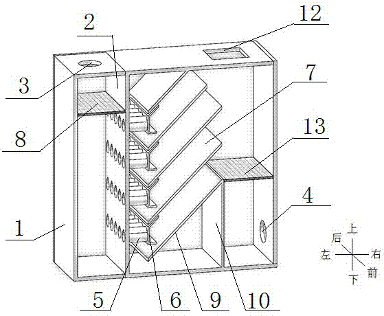 Metal melt purifying device