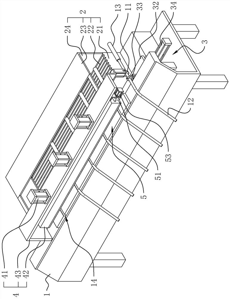 A heat-shrinkable tube heating device