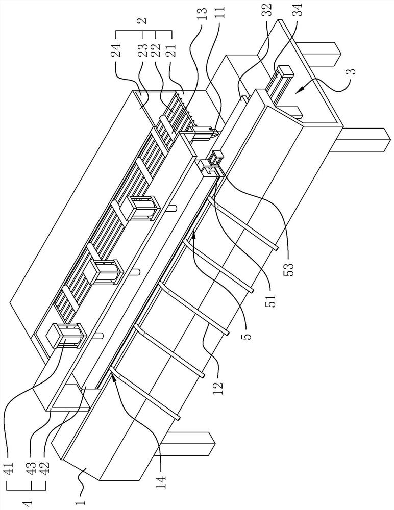 A heat-shrinkable tube heating device