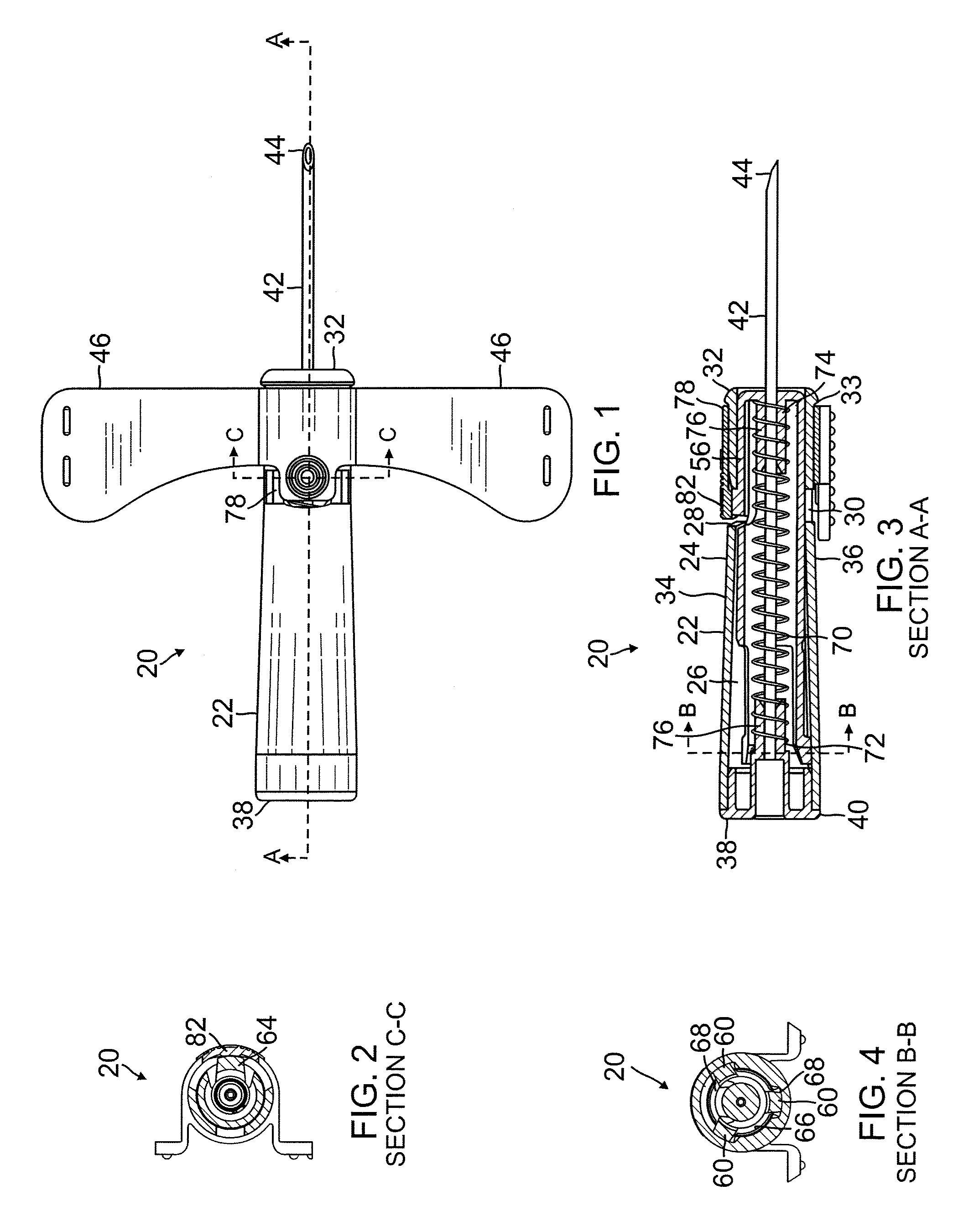 Safety needle assembly and methods