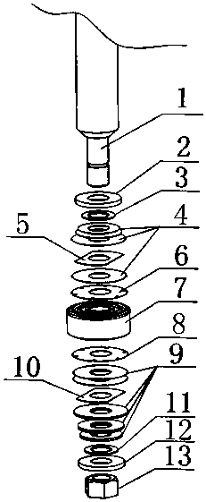 Automobile absorber recovery valve-system structure based on runway-type valve plates