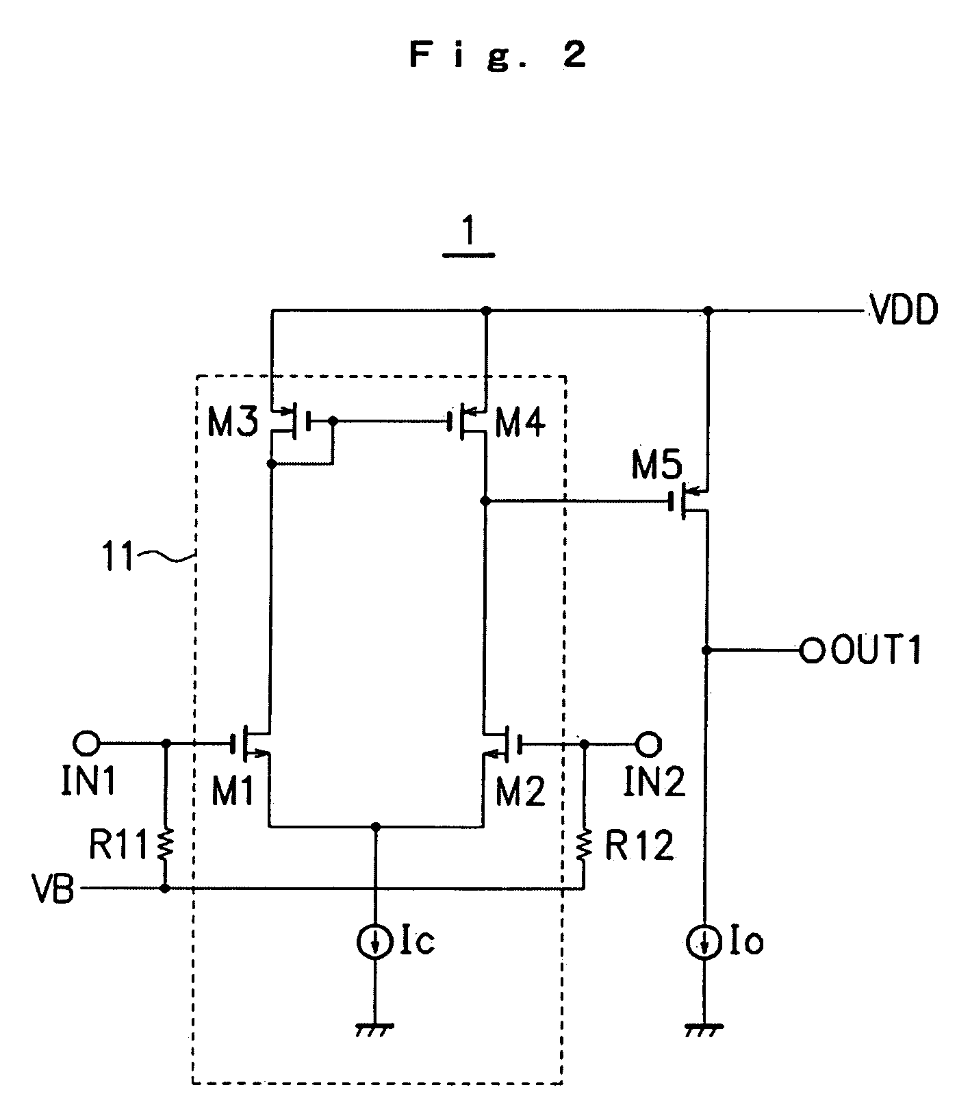 Power amplifier and its idling current setting circuit