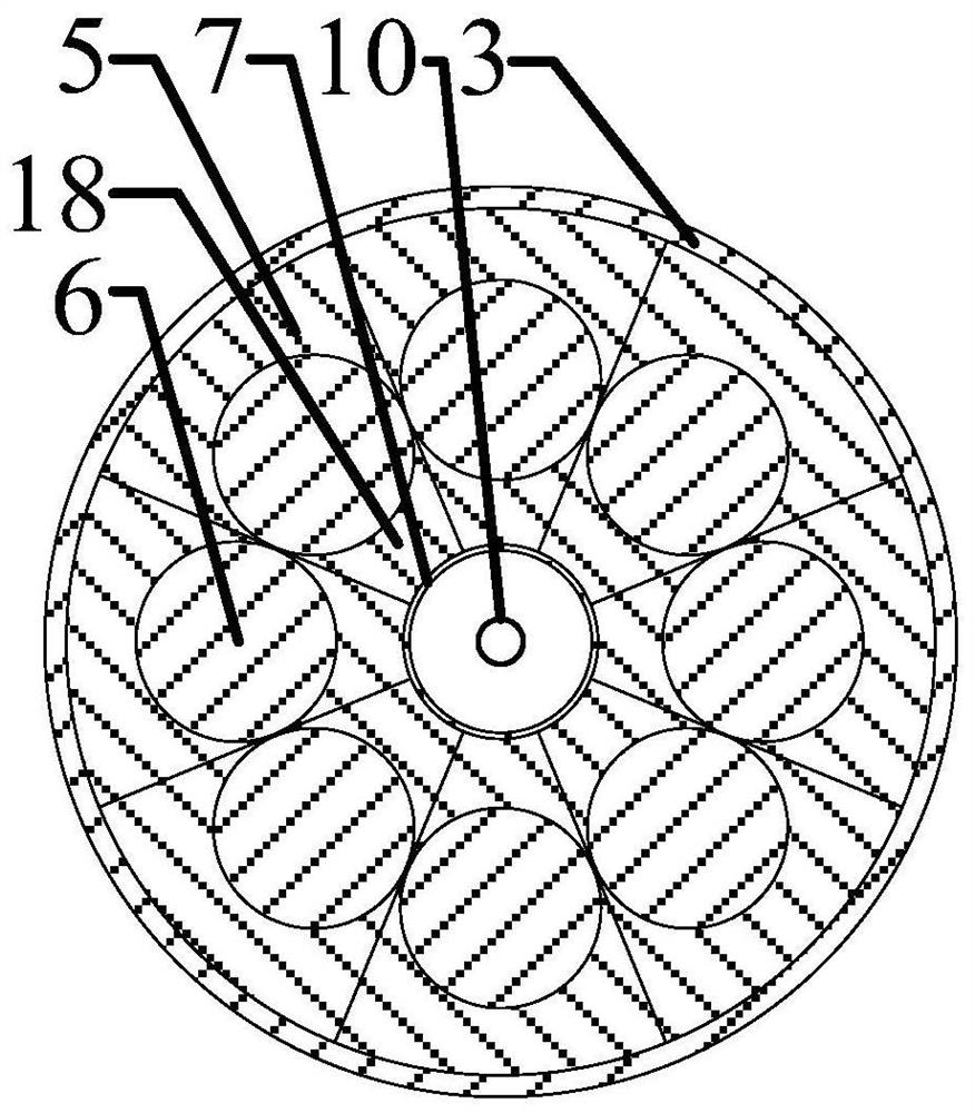 A large-scale fire-extinguishing bomb and fire-extinguishing method based on secondary throwing