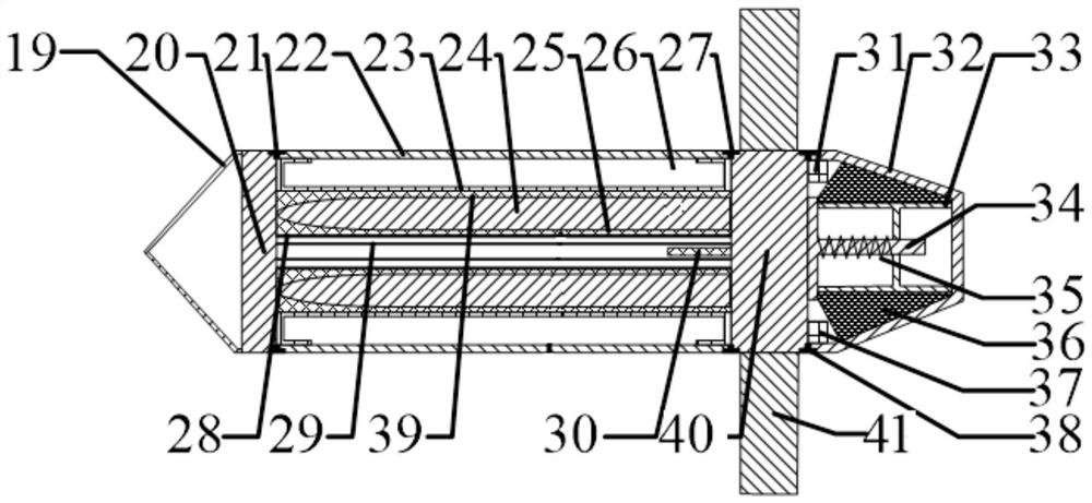 A large-scale fire-extinguishing bomb and fire-extinguishing method based on secondary throwing