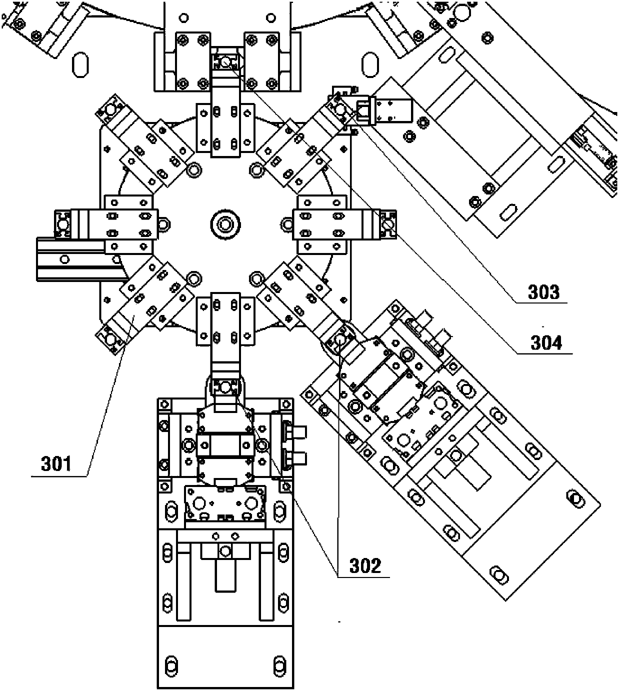Fast assembly device for micro-seal ring
