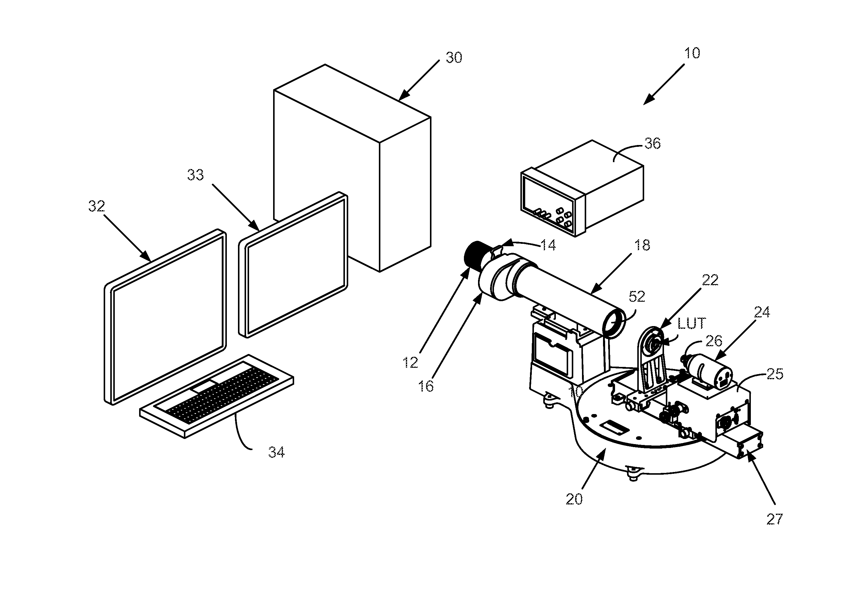 Image analysis system and methods for IR optics