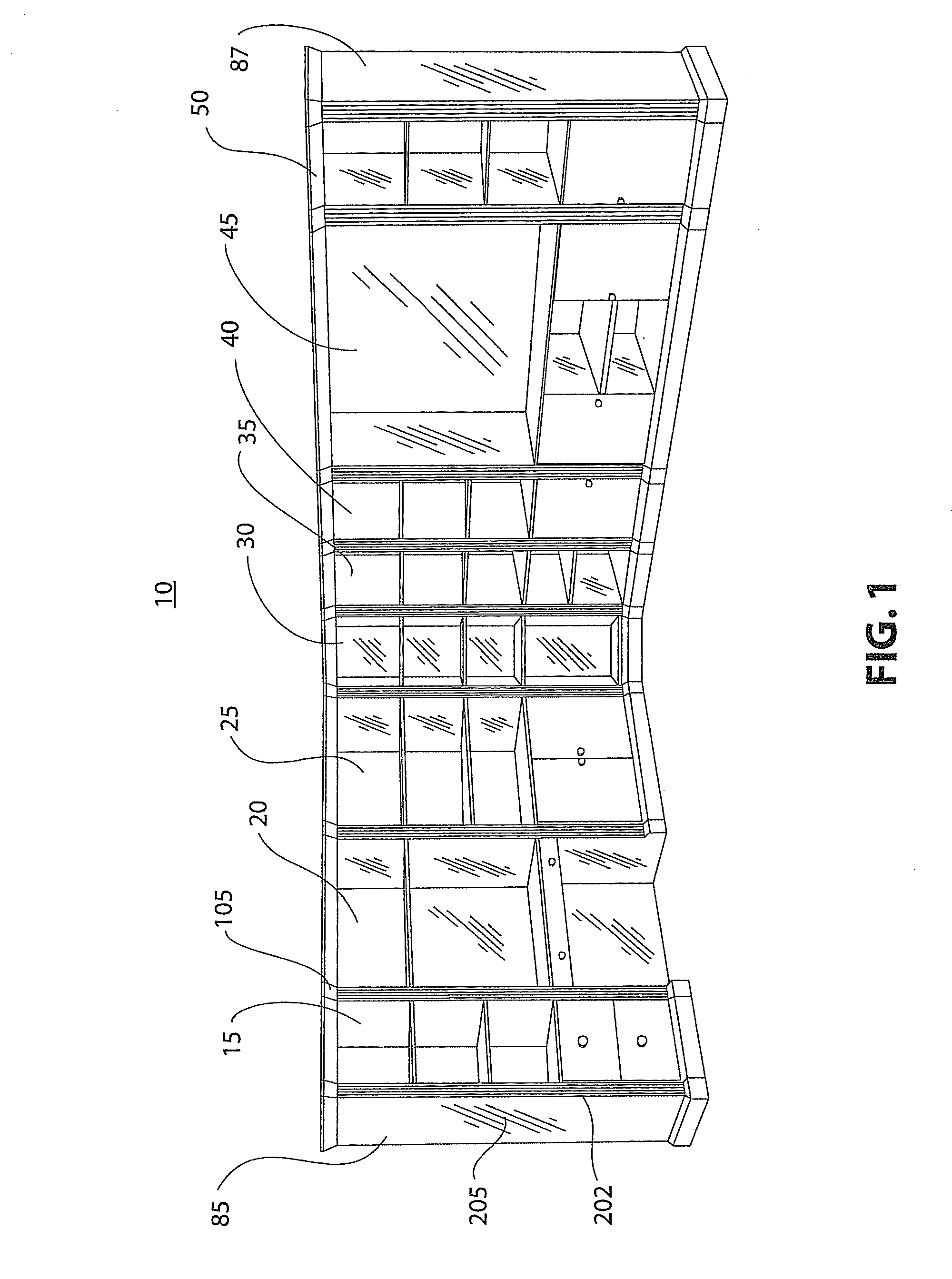 Wall System Having Furniture Modules and Accessories for Attaching and Finishing the Modules