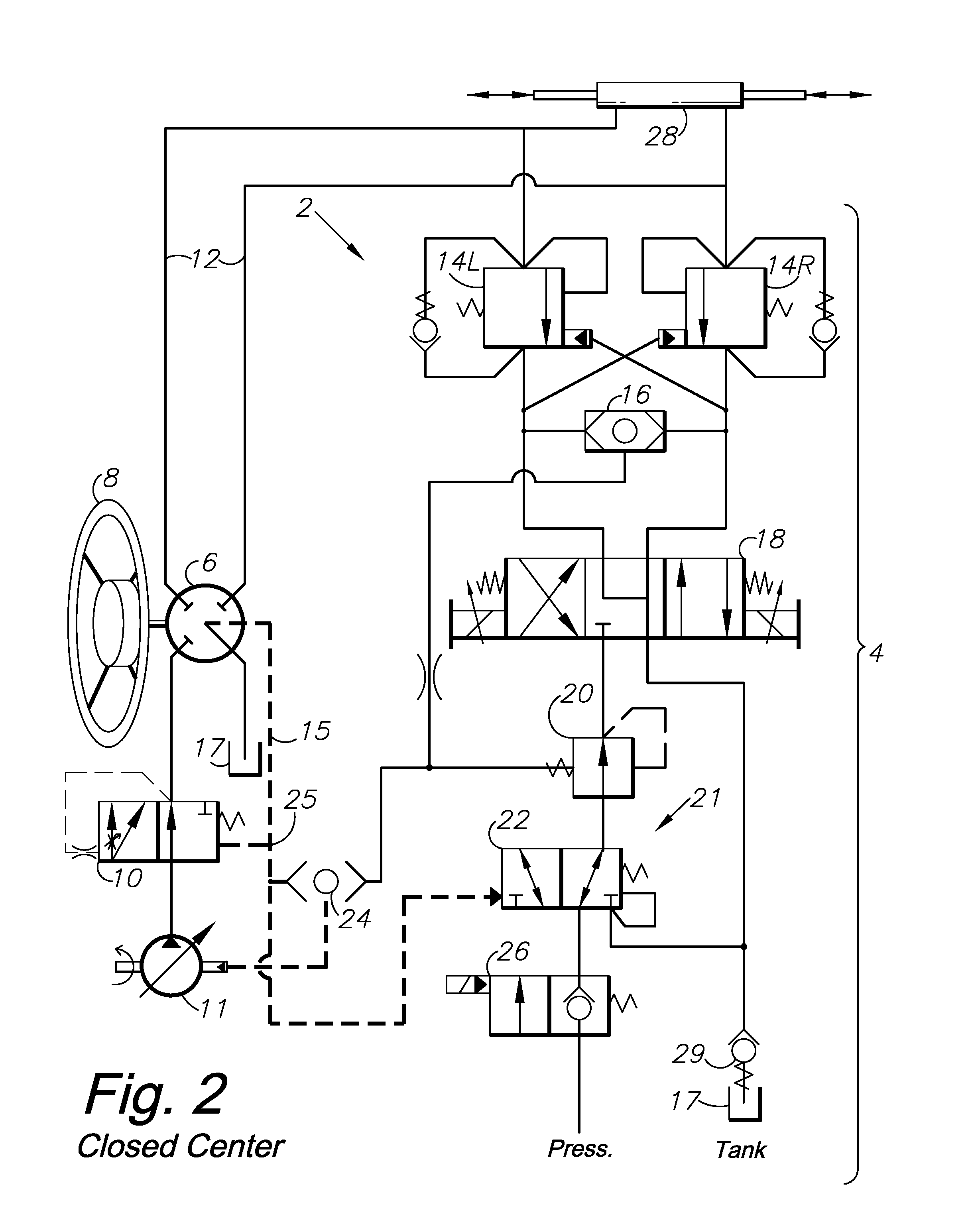 Hydraulic interrupter safety system and method