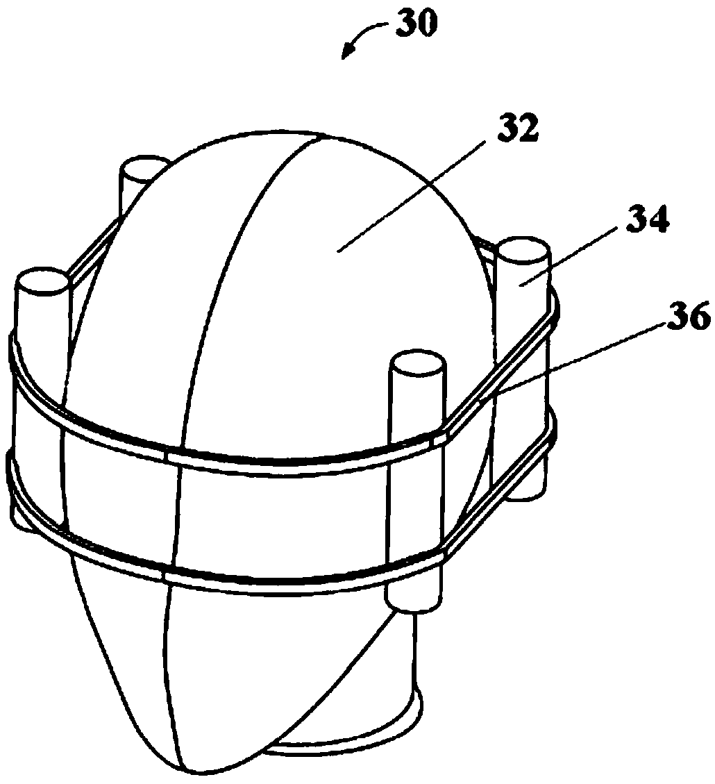 A method and magnetic resonance imaging system for monitoring the temperature of tissue surrounding an active implant