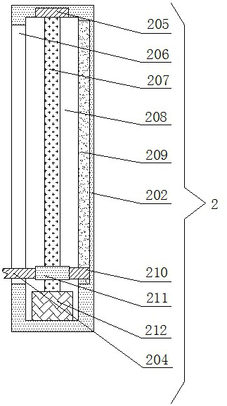 A kind of treatment agent mixing device for wastewater treatment and mixing method thereof