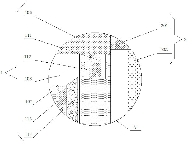 A kind of treatment agent mixing device for wastewater treatment and mixing method thereof