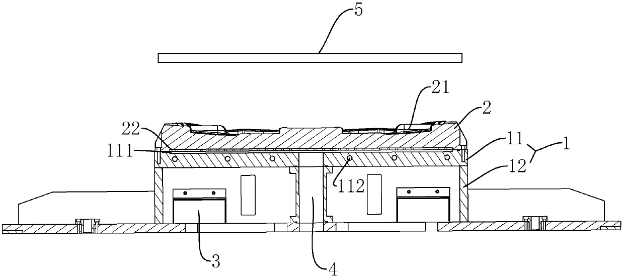 Production method for EVA waterproof membrane, and plastic suction die thereof