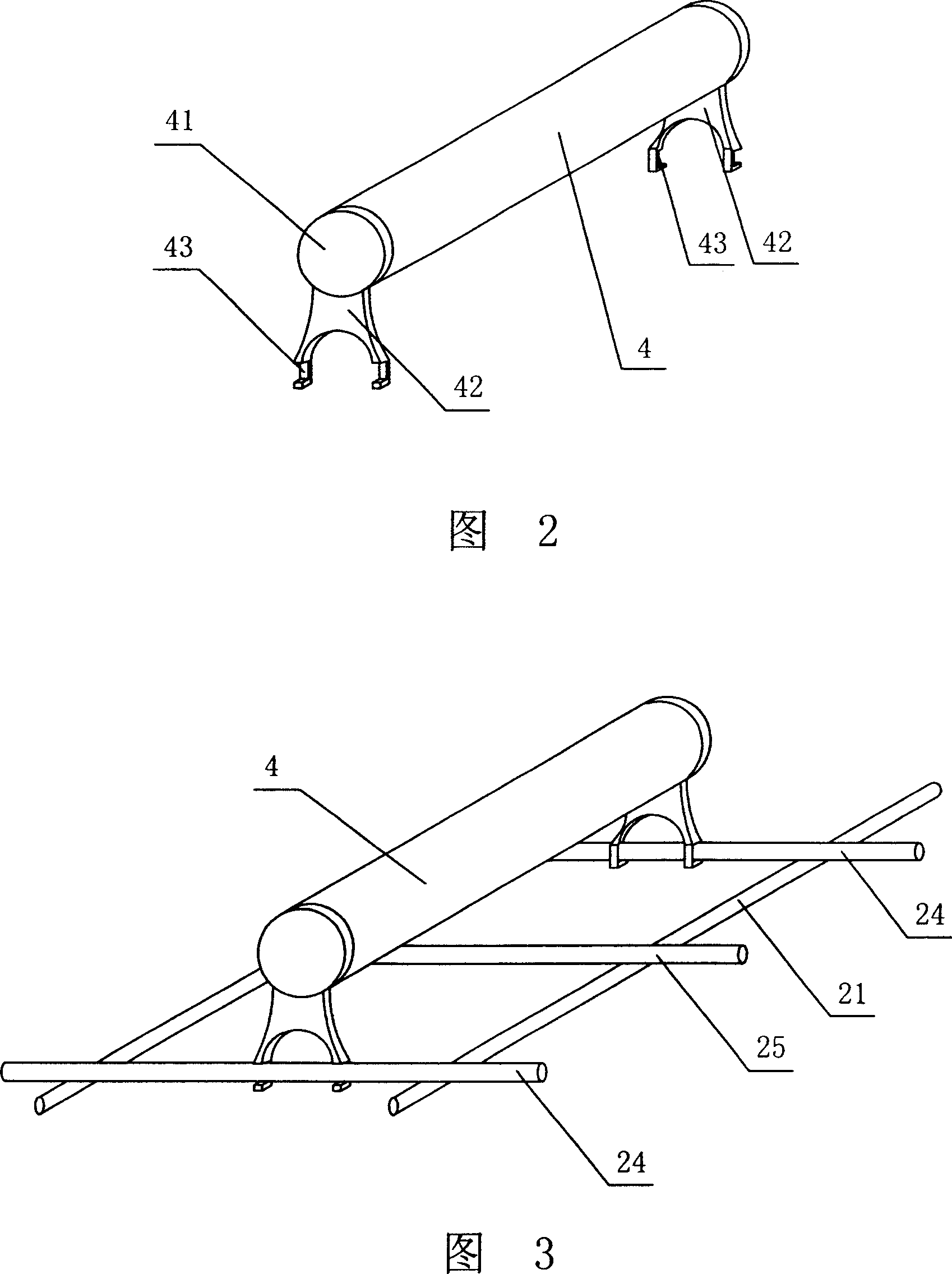 Cast-in-situ reinforced concrete hollow slab and construction method thereof