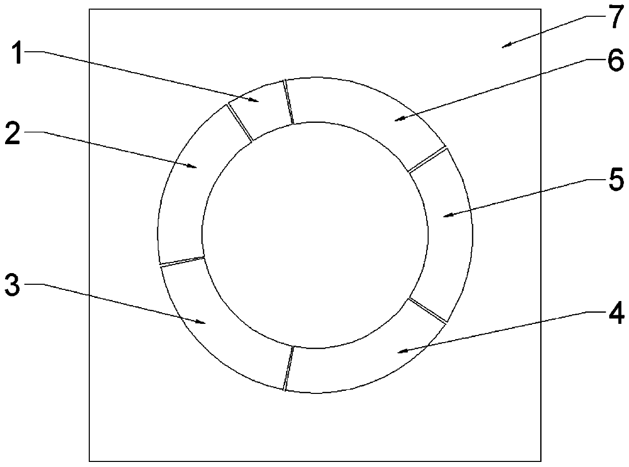 A system for transparent display and quantitative characterization of stress field in tunnel lining structure