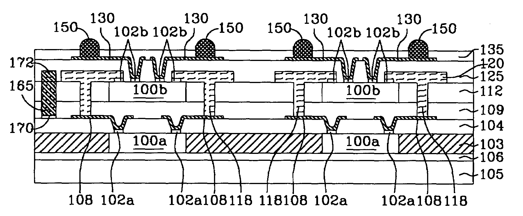 Multi-chips bumpless assembly package and manufacturing method thereof