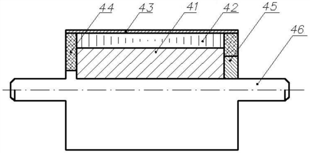 High-impact-resistant motor and installation method thereof