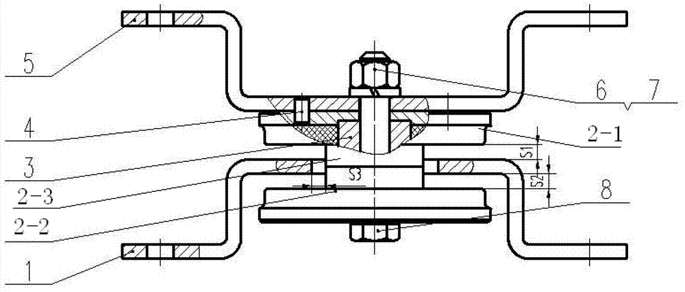 Externally-connected adjustable limiting device