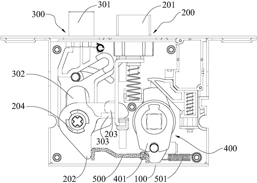 Inside-door lock