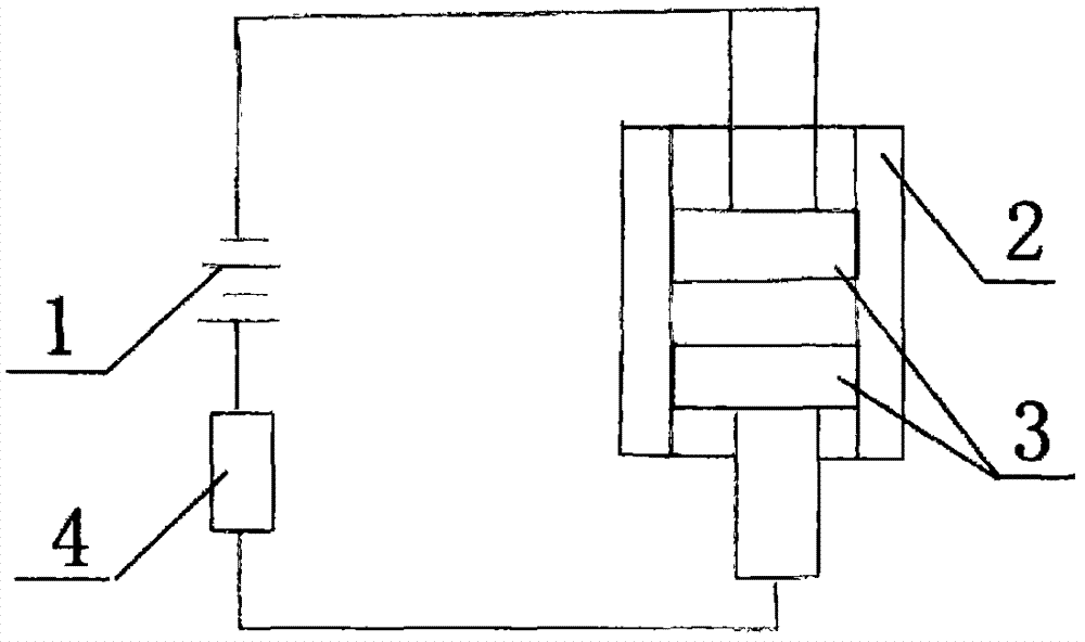 Inductive electromagnetic shock absorber