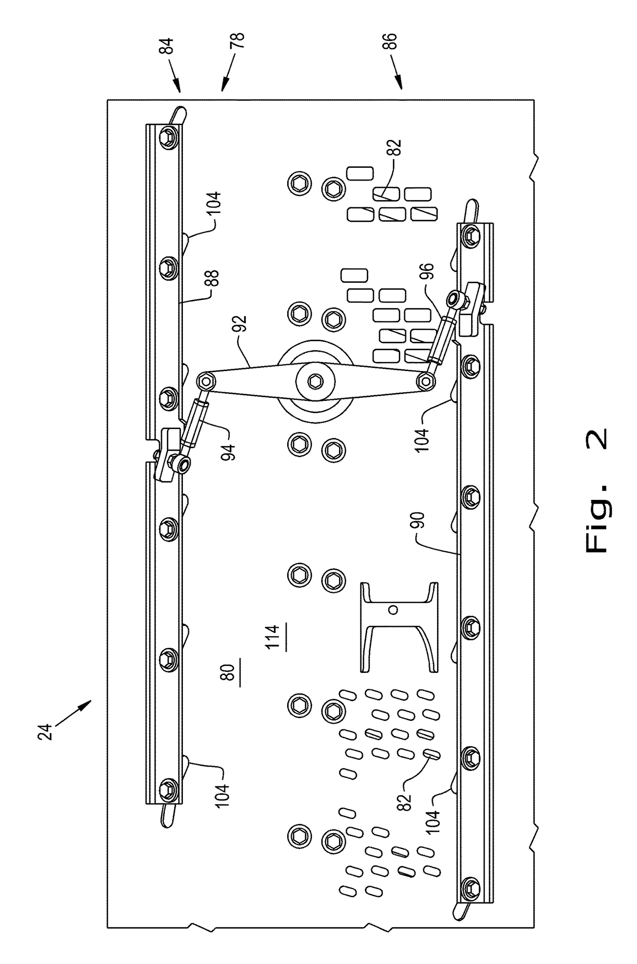 Adjustable vanes for use in a cylindrical rotor cage of an agricultural harvester