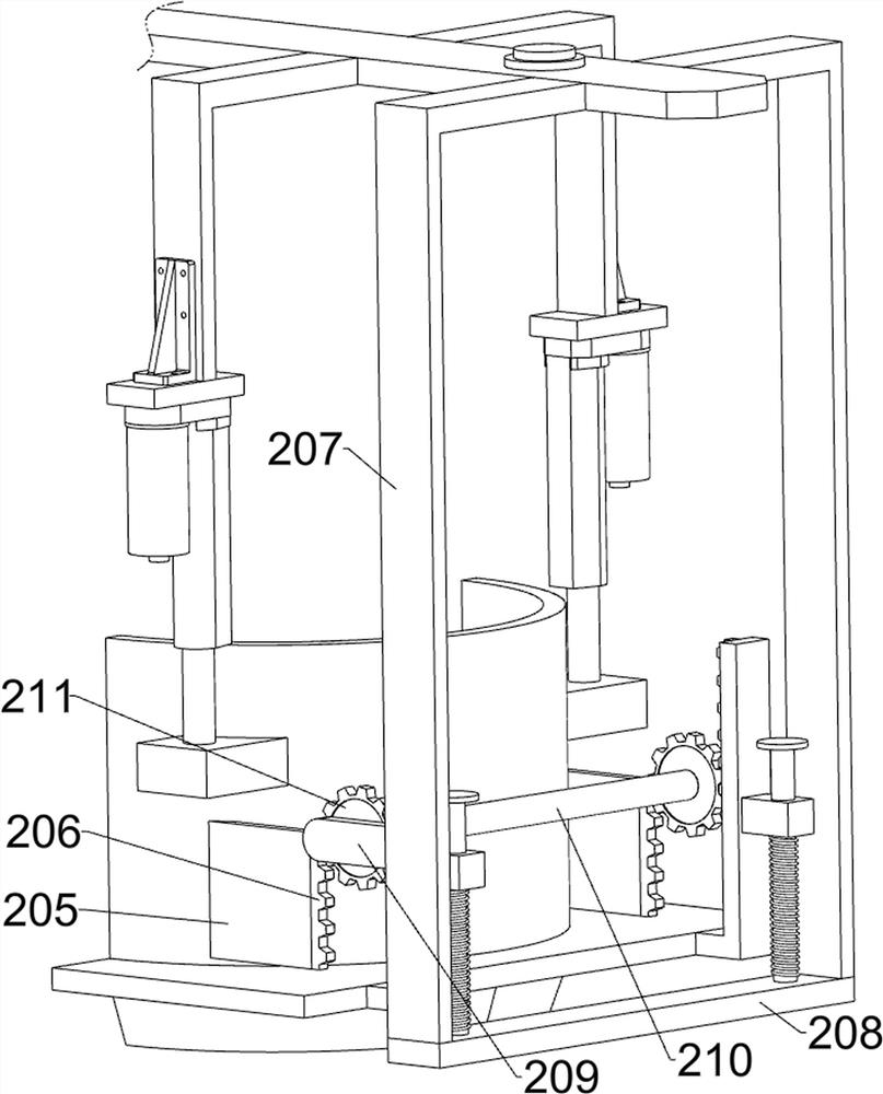 Soundproof cotton board film covering and tapping machine capable of preventing flying chips