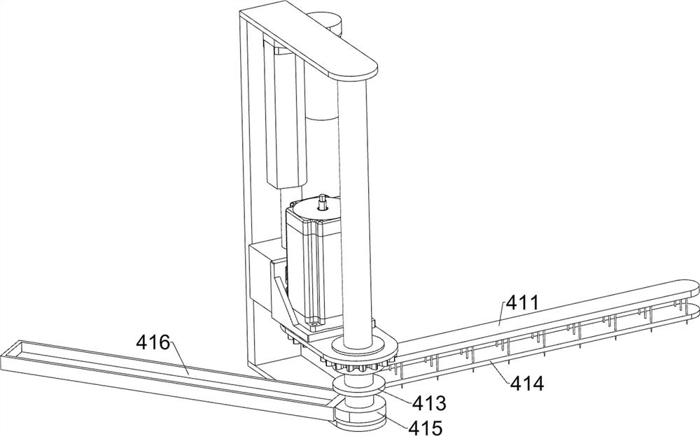 Soundproof cotton board film covering and tapping machine capable of preventing flying chips