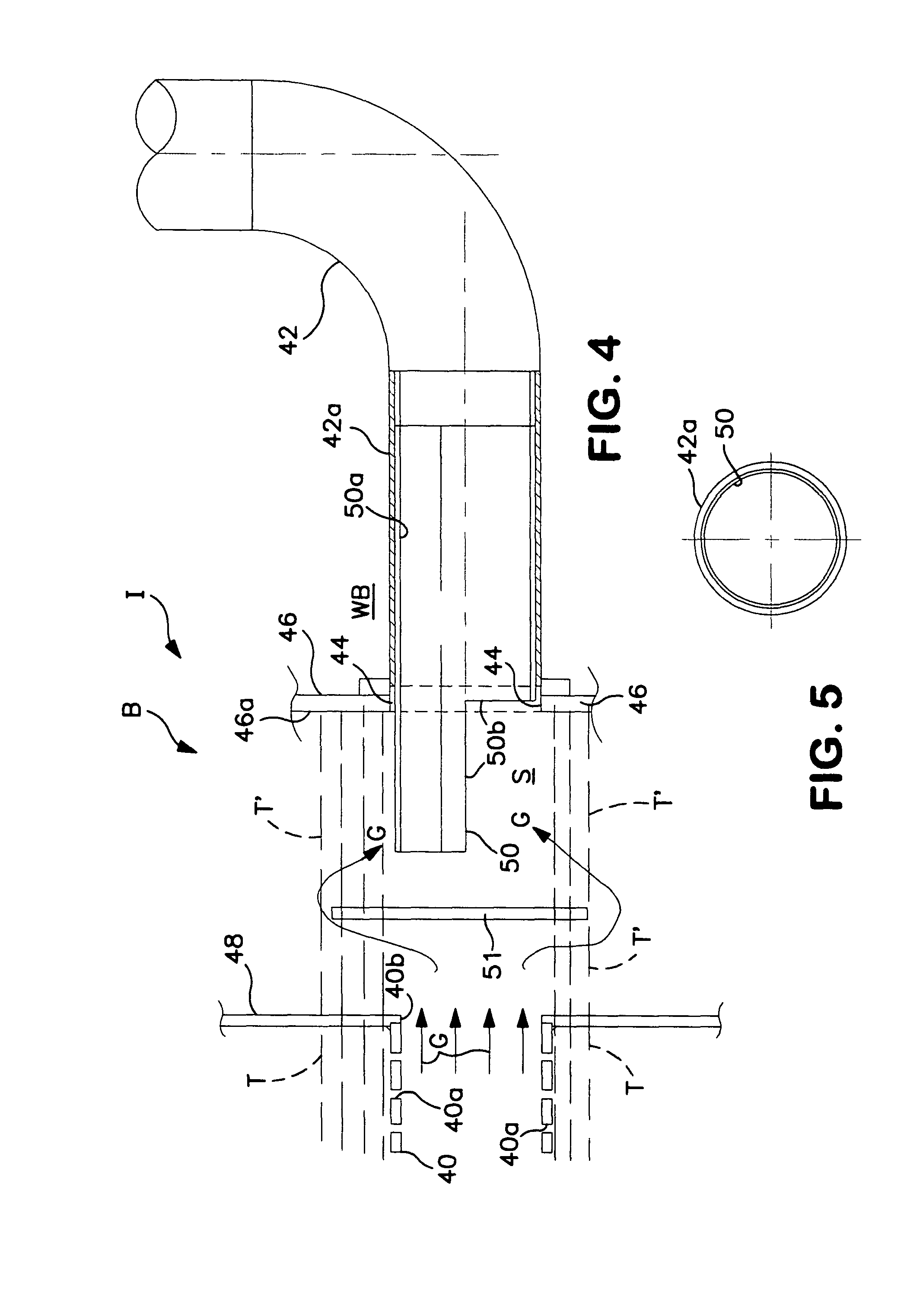 Method and apparatus to improve performance of power plant steam surface condensers