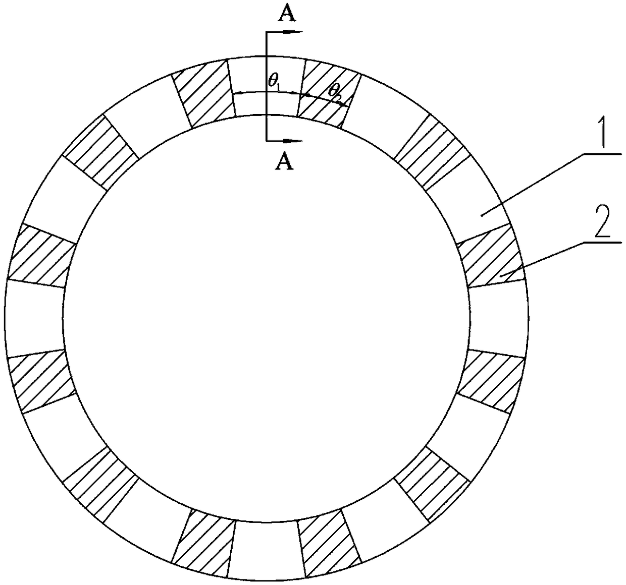 A friction plate for a fluid-viscous clutch and a processing method thereof