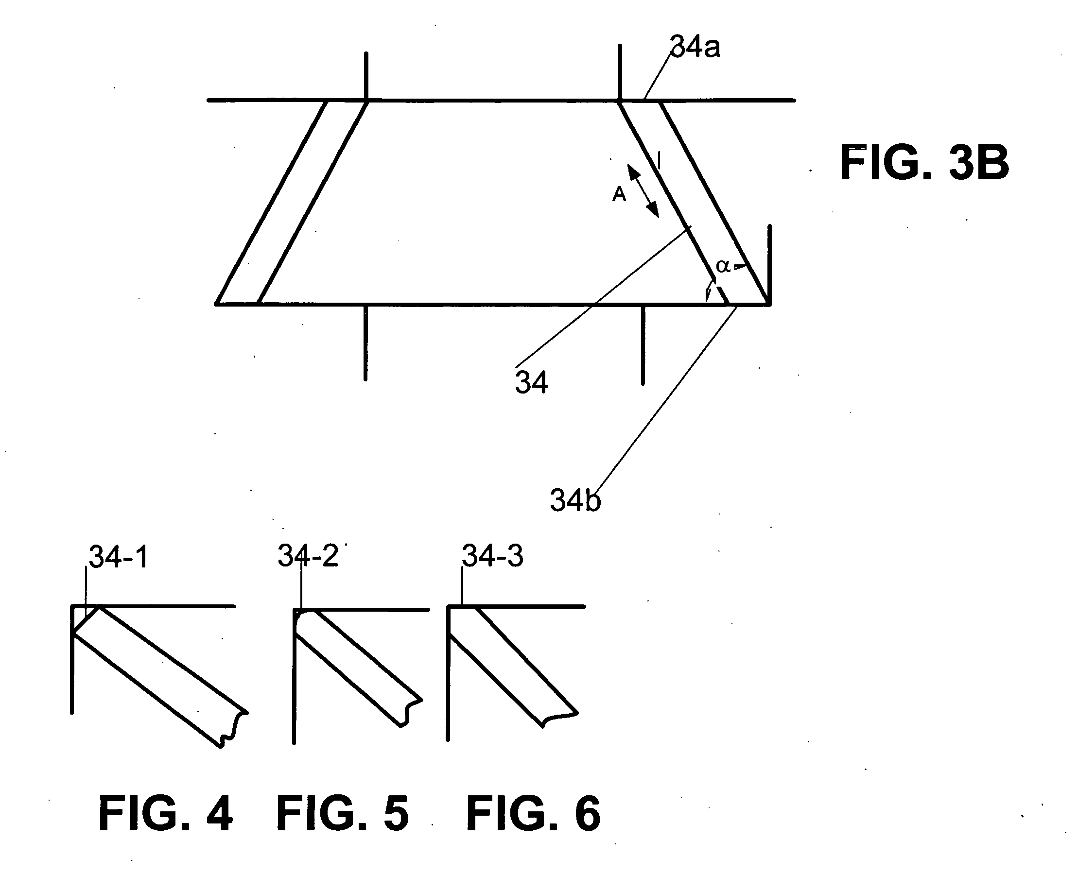 Sealing assembly with a diagonal seal