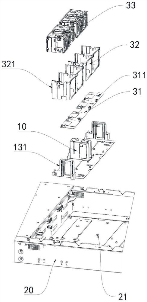 Sliding support structure and installation method thereof