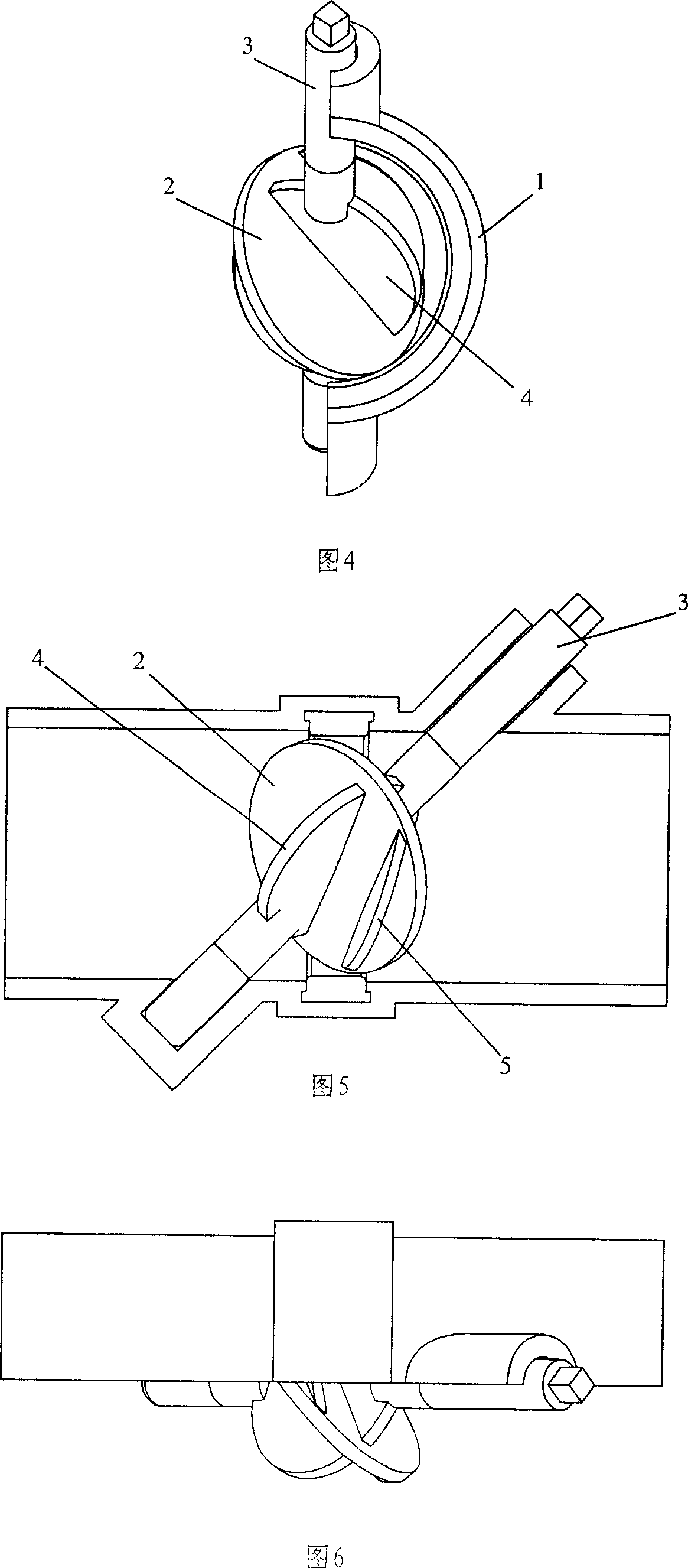 Butterfly valve core and butterfly valve thereof