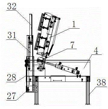 Full automatic film coating and breaking device