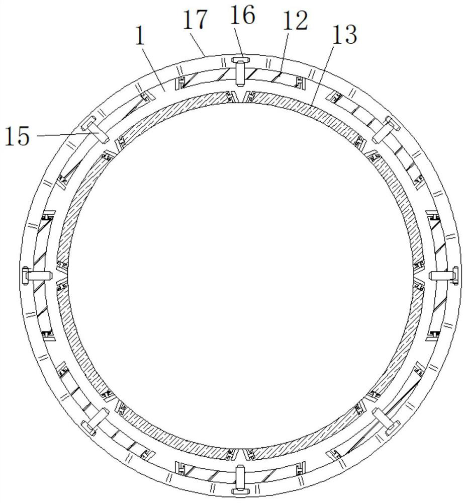 Anti-clogging mechanical hopper for construction engineering