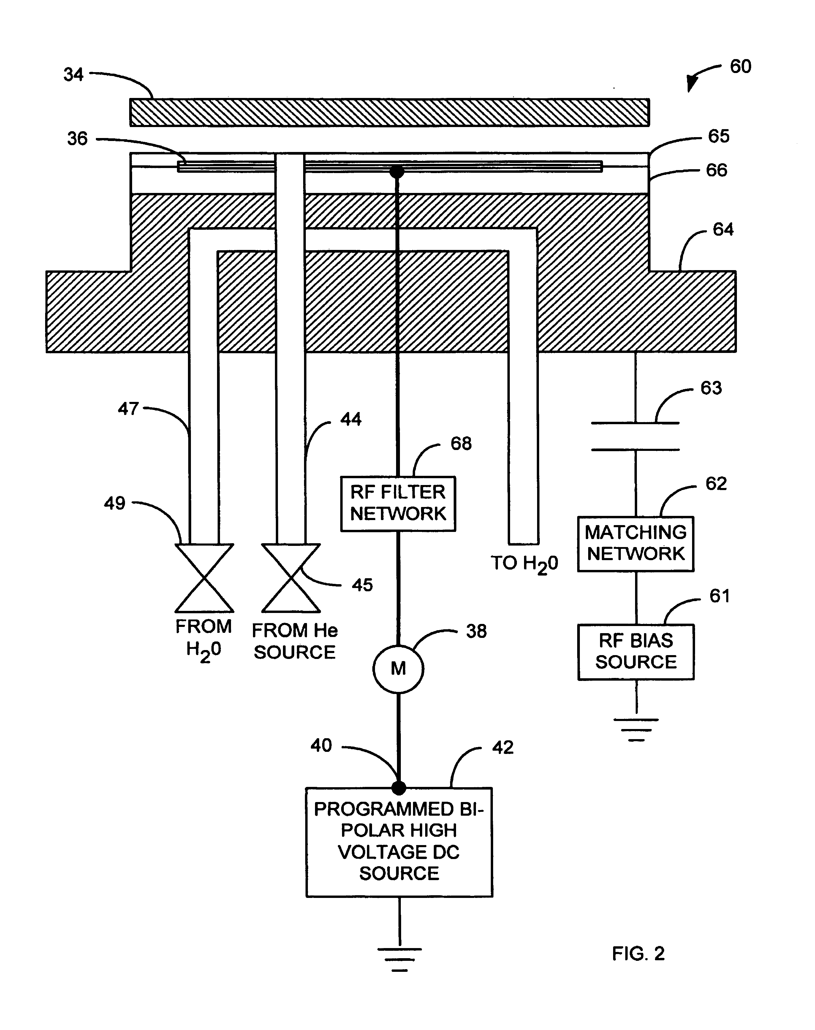 System and method for dechucking a workpiece from an electrostatic chuck