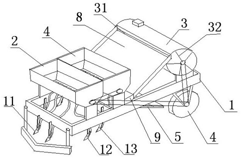 dry land wheat seeder