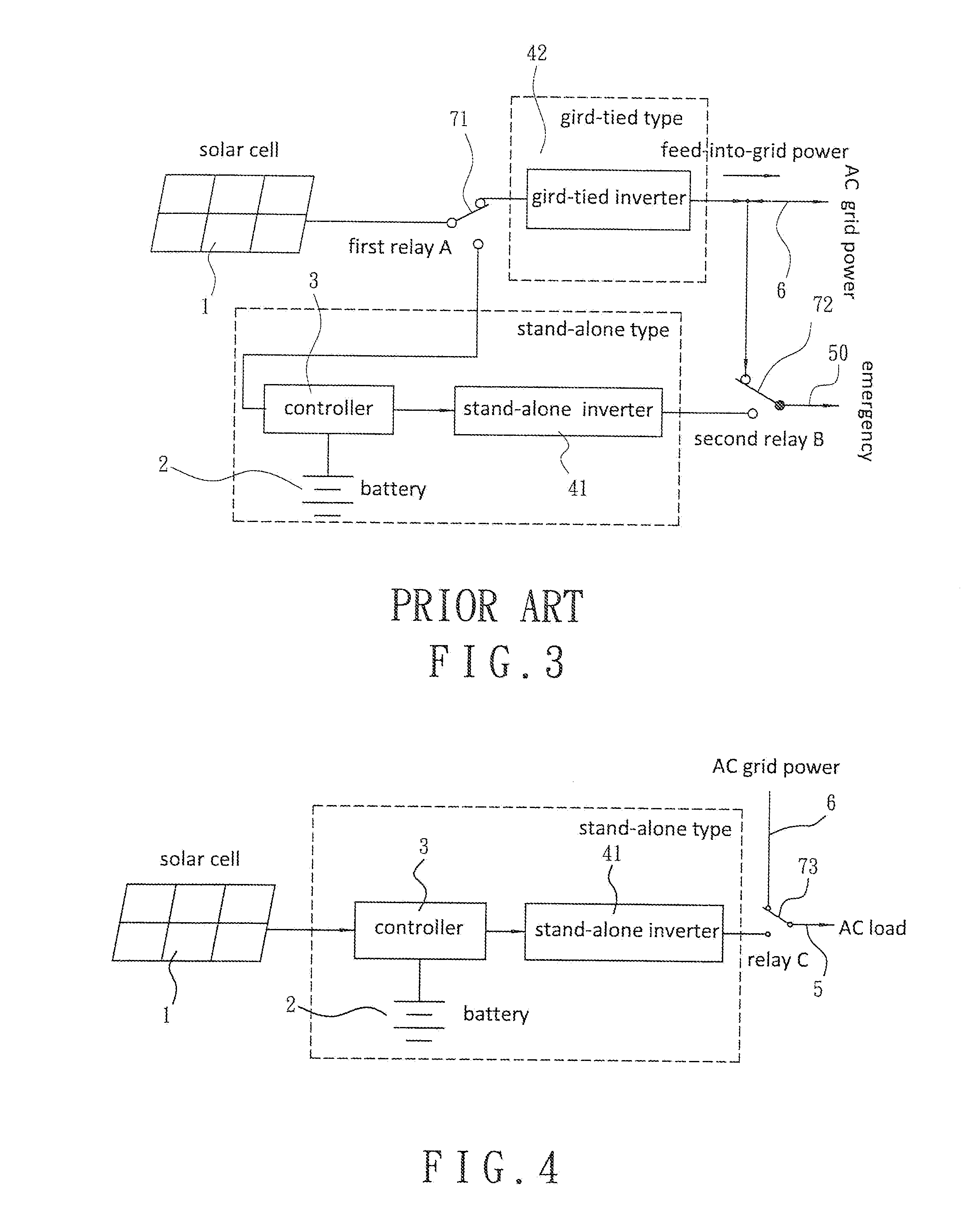 Isolated-Type Hybrid Solar Photovoltaic System and Switching Control Method